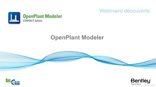 Webinaire découverte  OpenPlant Modeler [upl. by Etta976]