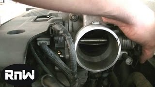 How to Clean The Throttle Body and MAF Sensor On Your Car [upl. by Divadnahtanoj]