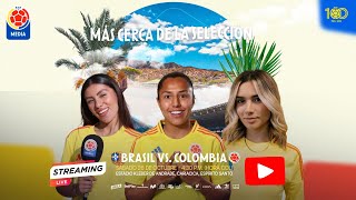 🔴 Brasil VS Colombia  Selección Colombia Femenina de Mayores [upl. by Toulon]