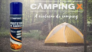 Impermeabilizante de barraca e tecidos protetor de barracas Camping X com Nanotecnologida [upl. by Egan335]