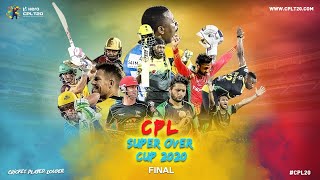 CPL SUPER OVER CUP  FINAL GAYLE V RUSSELL  CPL20 CPLSuperOverCup Gayle Russell [upl. by Nason]