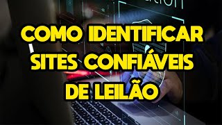 COMO ACHAR SITES CONFIÁVEIS DE LEILÃO EM TODO O BRASIL DESSE JEITO É IMPOSSÍVEL CAIR EM G0LPE [upl. by Dranek]