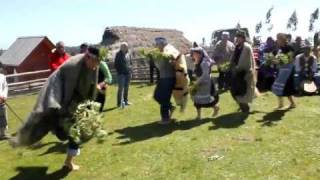 Mapuche Dance in Temuco Chile [upl. by Arahsal]