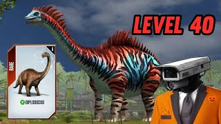 Awesome Diplodocus Level 40 Gameplay [upl. by Adnolat]