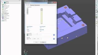 Hole Creation and Editing  PowerMILL 2014 R2 [upl. by Ruomyes]