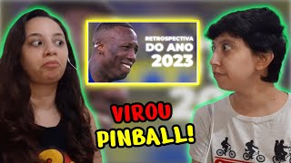 REACT RETROSPECTIVA DO FUTEBOL 2023  PÉS MIL GRAU [upl. by Naryk220]