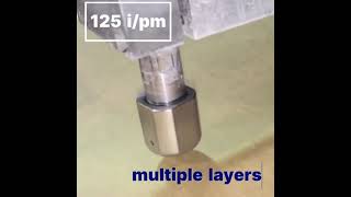 Water jet Cutting Cardboard KMT WATERJET [upl. by Tasia]