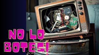 Una gran sorpresa hay detrás de un viejo televisor CRT antiguo [upl. by Andrej]