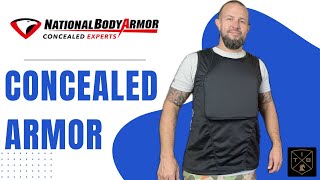 National Body Armor Express Soft Armor Concealable TShirt Test and Review [upl. by Eneloc]