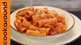 Rigatoni allamatriciana di Luca  Ricette primi piatti sfiziosi [upl. by Silyhp]