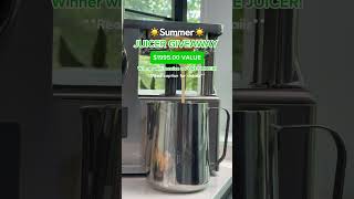 Pure Juicer Giveaway [upl. by Ehcrop]