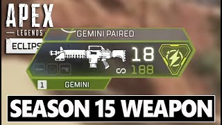 Apex Legends Season 15 ‘Gemini’ Weapon Looks Insane Leaked Gameplay  More [upl. by Unhsiv]