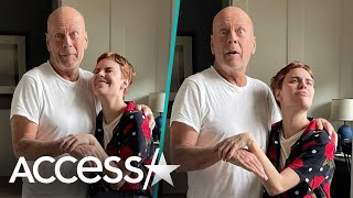 Bruce Willis Gets Silly w Daughter Tallulah In Cute Family Photos [upl. by Goodyear]