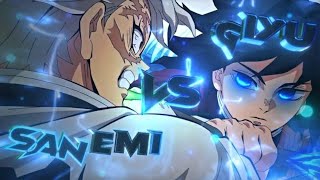 SANEMI VS GIYU 4K AMVEDIT [upl. by Conner]