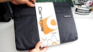 Unboxing Cartinoe 13 Laptop Case  Perfect CaseBag For MacBook [upl. by Vita]