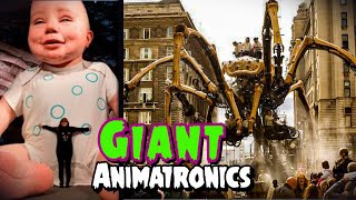 Top Giant Animatronics That Are Pure Nightmare Fuel [upl. by Dorcas]