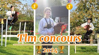 Tlm concours 2024 🏆🐴🥇  springen crossen high jump en dressuur 😱 [upl. by Parent832]