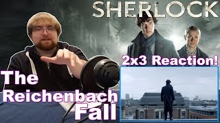 Sherlock 2x3 quotThe Reichenbach Fallquot  FINALE REACTION [upl. by Nelyak]