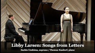 Libby Larsen Songs from Letters [upl. by Eelime]