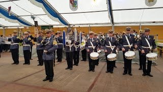 Tambourkorps quotFrisch Aufquot Kapellen auf dem Jubiläum des Tambourcorps quotSandhasenquot Neuenhausen [upl. by Ydnec]