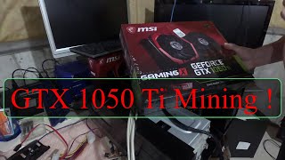 My First Mining PC  Nvidia GTX 1050 TI 4gb [upl. by Anisirhc]