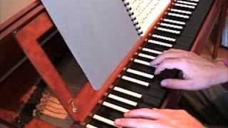 Prelude from Bach Cello Suite in G on Clavichord [upl. by Cesare]