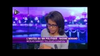 18h Politique  Nadine Morano  19 octobre 2014  Itele [upl. by Laucsap490]