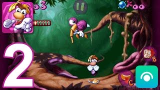 Rayman Classic  Gameplay Walkthrough Part 2  The Dream Forest iOS [upl. by Helmer]