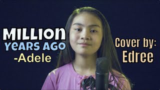 Million Years Ago  Adele Cover by 10 year old Edree [upl. by Etep]