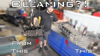 How do WE clean YOUR engine parts in our machine shop JAMSIONLINE [upl. by Mcintyre726]