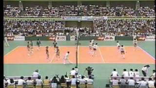 Volleyball  1991 Japan vs USSR Toyohashi Japan Part44 [upl. by Anestassia]