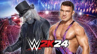 Uncle Howdy Vs Chad Gabler  Extreme Rules Match  WWE RAW  WWE 2k24 Gameplay [upl. by Hedwiga]