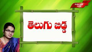 Telugu Bidda Satakam  Part I  1 to 31  తెలుగు బిడ్డ శతకం  Telugu Padyalu [upl. by Wandis926]