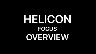 HELICON focus tutorial overview with example [upl. by Madeline]