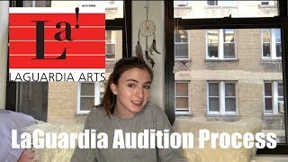 LAGUARDIA AUDITION PROCESS  Audra Baruch [upl. by Jen]