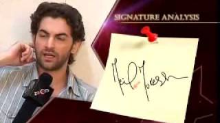 Neil Nitin Mukesh Signature analysis [upl. by Lledyl]