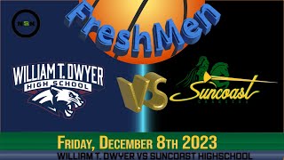 1282023 William T Dwyer vs Suncoast Highschool Freshmen Basketball [upl. by Boothman]