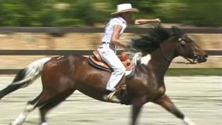 Cavallo Hoof Boots President Carole Herders Barefoot Rodeo Runs [upl. by Ahsiya456]