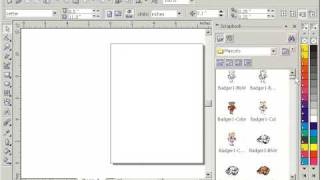 Corel Draw Adding Color Palettes [upl. by Olympie538]