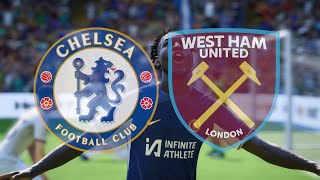 CHELSEA VS WEST HAM  ENGLISH PREMIER LEAGUE  EA SPORTS FC 24 Simulation [upl. by Secunda]