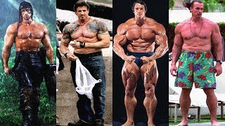 Arnold Schwarzenegger Vs Sylvester Stallone Transformation ★ 2019 [upl. by Nerrol]