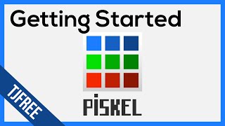 Piskel  Getting Started Pixel Art Drawing [upl. by Eyr113]