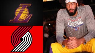 Lakers vs Blazers  Lakers GameTimeTV  Lakers Team Highlights [upl. by Acysej497]