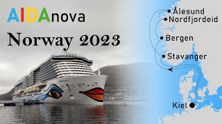 AIDAnova Norway 2023  AIDA Cruises [upl. by Eirrod]