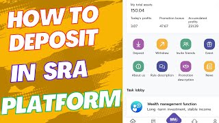 how to deposit in sra  sra real or fake  sra app kaise use kare  sra complete information [upl. by Nirehtak]