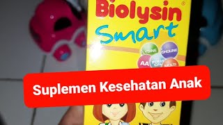 Biolysin Smart Suplemen Kesehatan Anak [upl. by Denae]