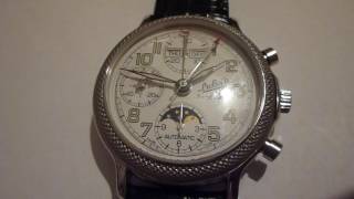 Dubois 1785 moonphase chronograph running [upl. by Adnaluy]