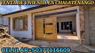 VENTA DE VIVIENDA EN CHALATENANGO EN CALLE A JOYA LENCA NÚMERO DE CONTACTO 50377116609 [upl. by Bonne]