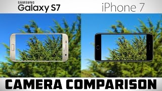 iPhone 7 vs Galaxy S7  Camera Comparison Test [upl. by Anaeg]