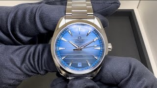 Omega Aqua Terra Summer Blue [upl. by Ed]